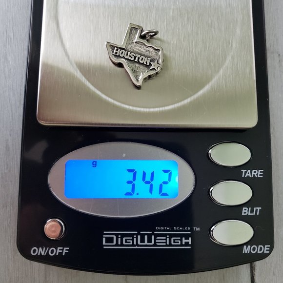 JAMES AVERY Sterling Silver Houston Charm RARE/RETIRED - Picture 10 of 10